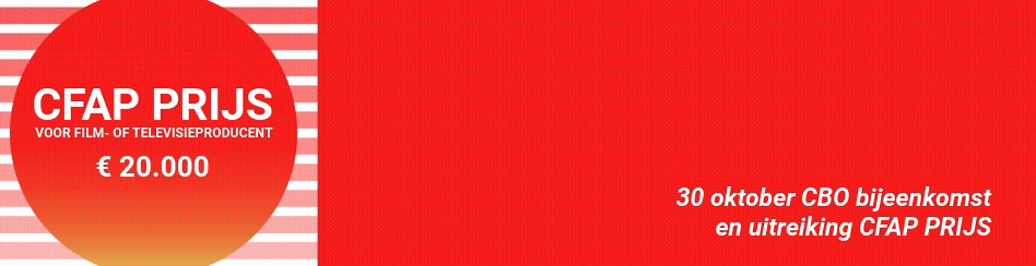 CFAP Prijs 2026 — 30 oktober CBO-bijeenkomst en uitreiking CFAP Prijs